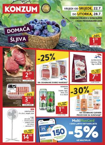 Konzum katalog - 22.07.2026. - 28.07.2026.