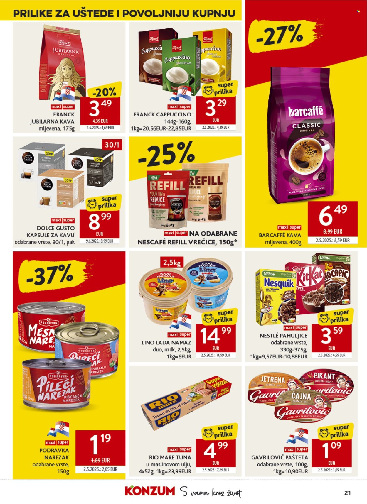 Konzum katalog - 22.07.2026. - 28.07.2026. Stranica 21