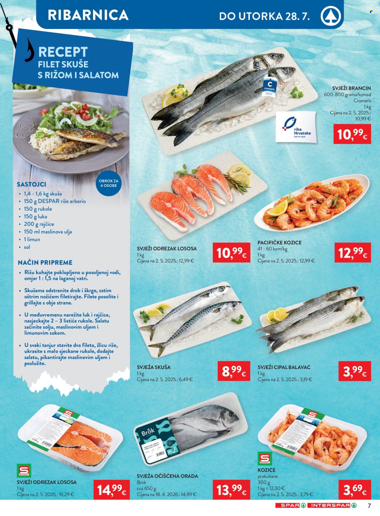 INTERSPAR katalog - 22.07.2026. - 28.07.2026. Stranica 8