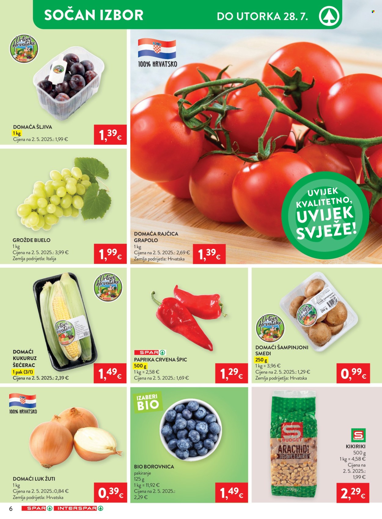 INTERSPAR katalog - 22.07.2026. - 28.07.2026. Stranica 9