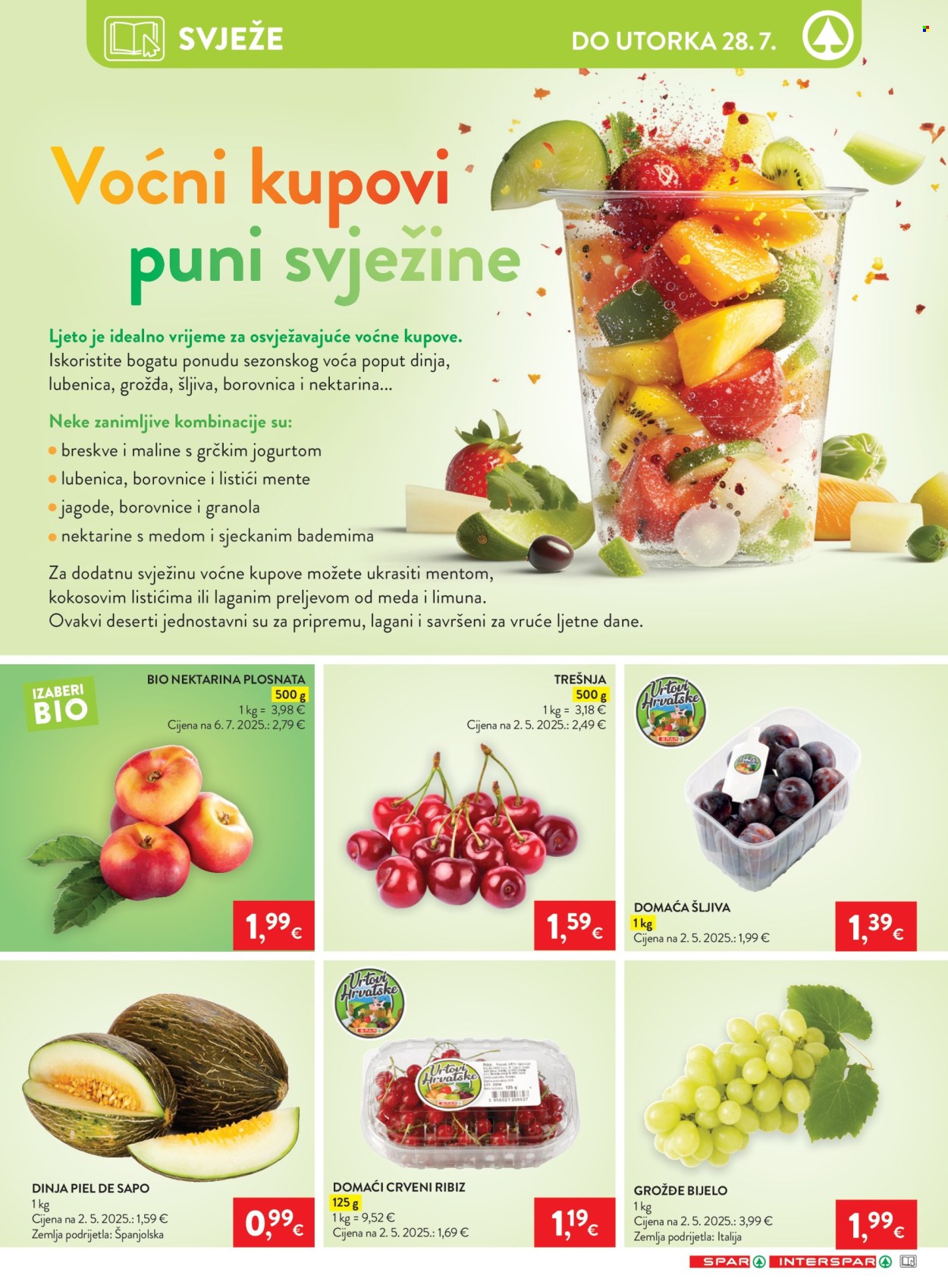 INTERSPAR katalog - 22.07.2026. - 28.07.2026. Stranica 10