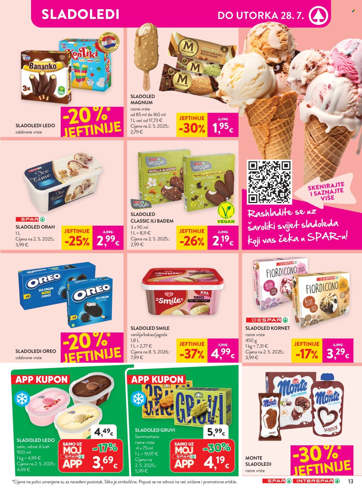 INTERSPAR katalog - 22.07.2026. - 28.07.2026. Stranica 21