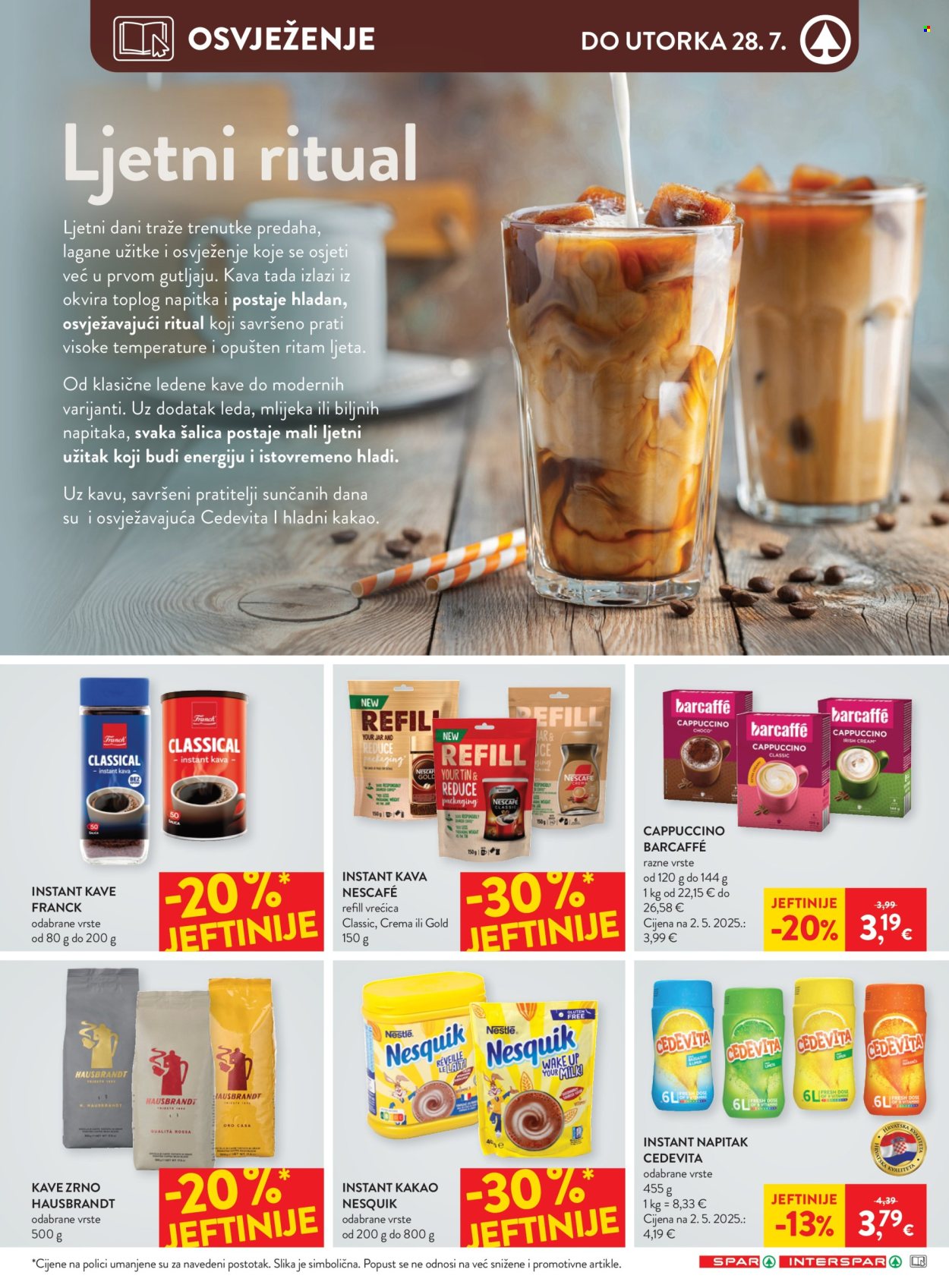 INTERSPAR katalog - 22.07.2026. - 28.07.2026. Stranica 22