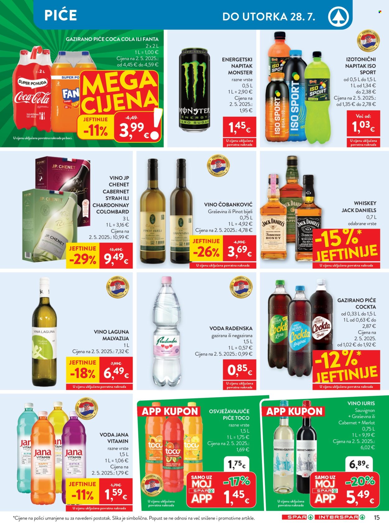 INTERSPAR katalog - 22.07.2026. - 28.07.2026. Stranica 24