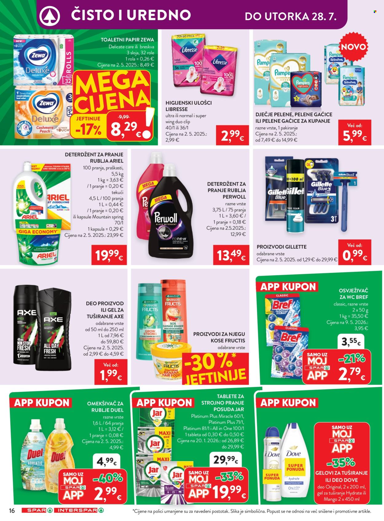 INTERSPAR katalog - 22.07.2026. - 28.07.2026. Stranica 32