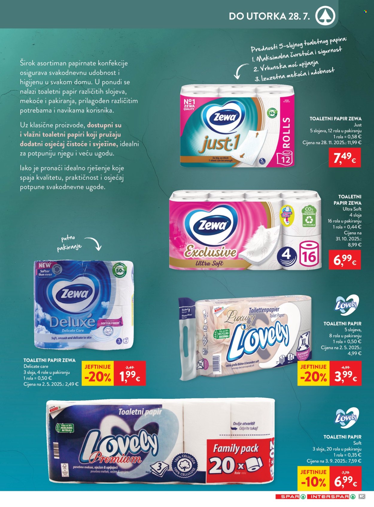 SPAR katalog - 22.07.2026. - 28.07.2026. Stranica 31