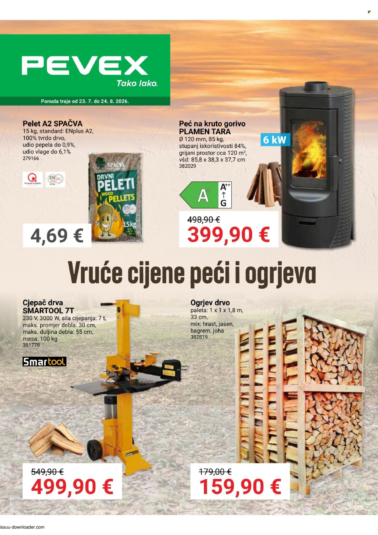 Pevex katalog - 23.07.2026. - 24.08.2026. Stranica 1