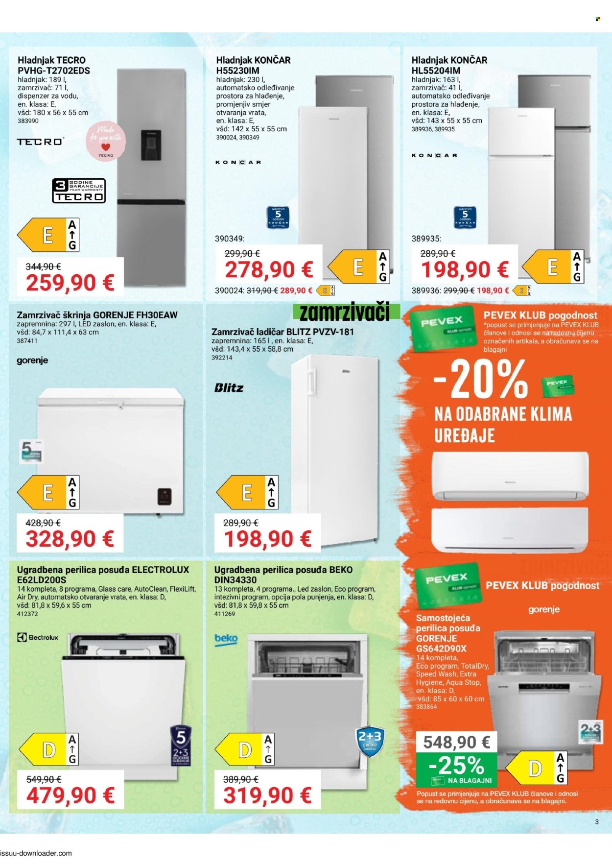 Pevex katalog - 23.07.2026. - 24.08.2026. Stranica 3