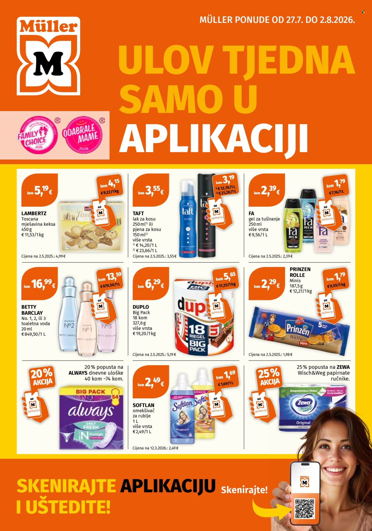 Müller katalog - 27.07.2026. - 02.08.2026. Stranica 1