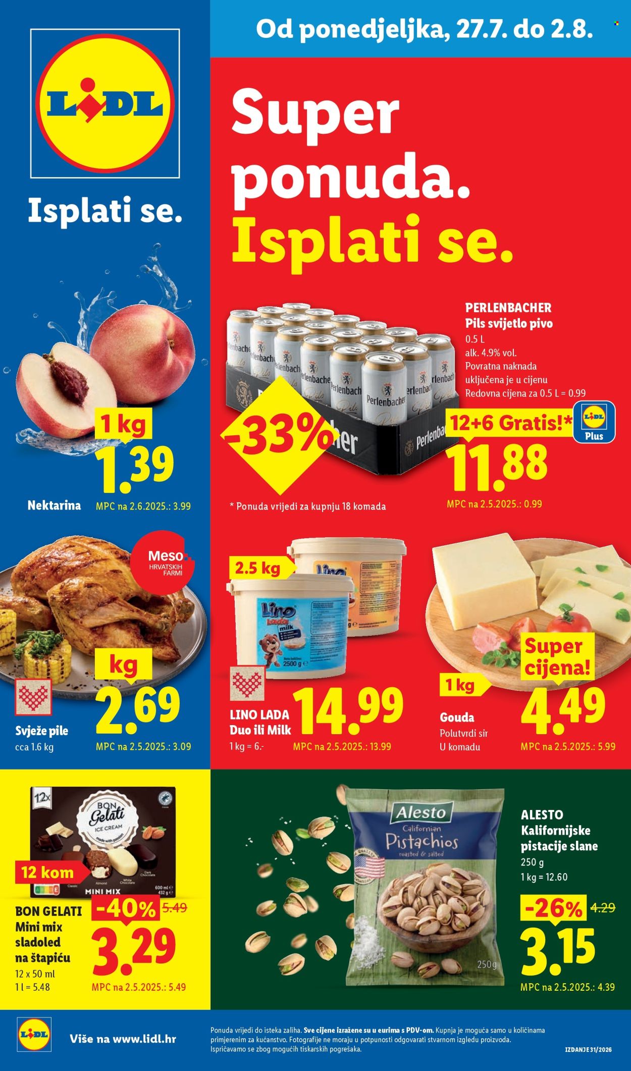 Lidl katalog - 27.07.2026. - 02.08.2026. Stranica 1