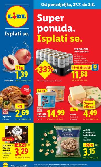 Lidl katalog - 27.07.2026. - 02.08.2026.
