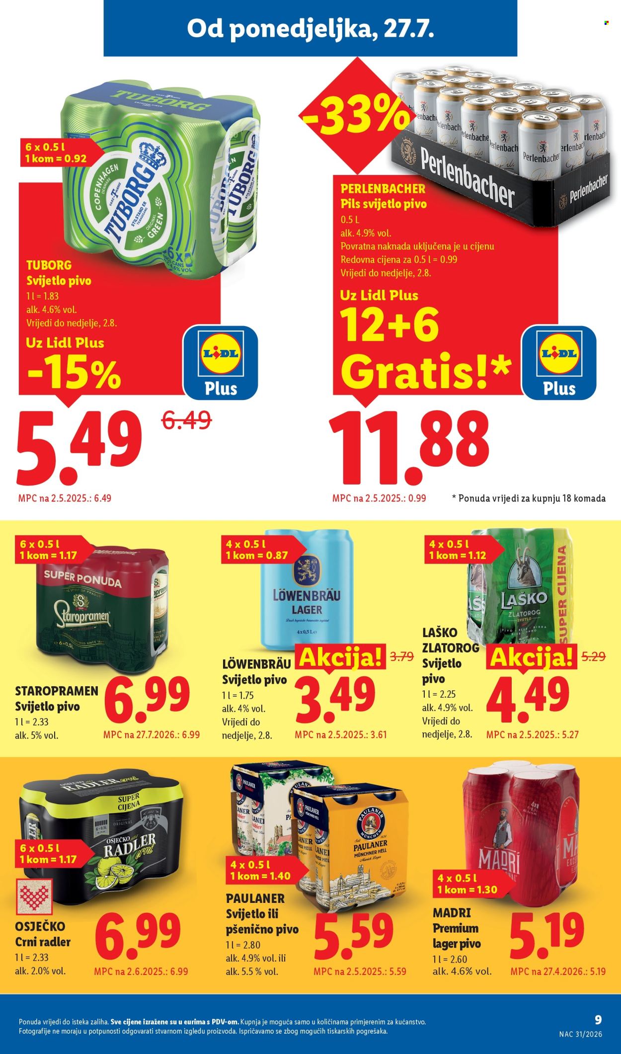Lidl katalog - 27.07.2026. - 02.08.2026. Stranica 9