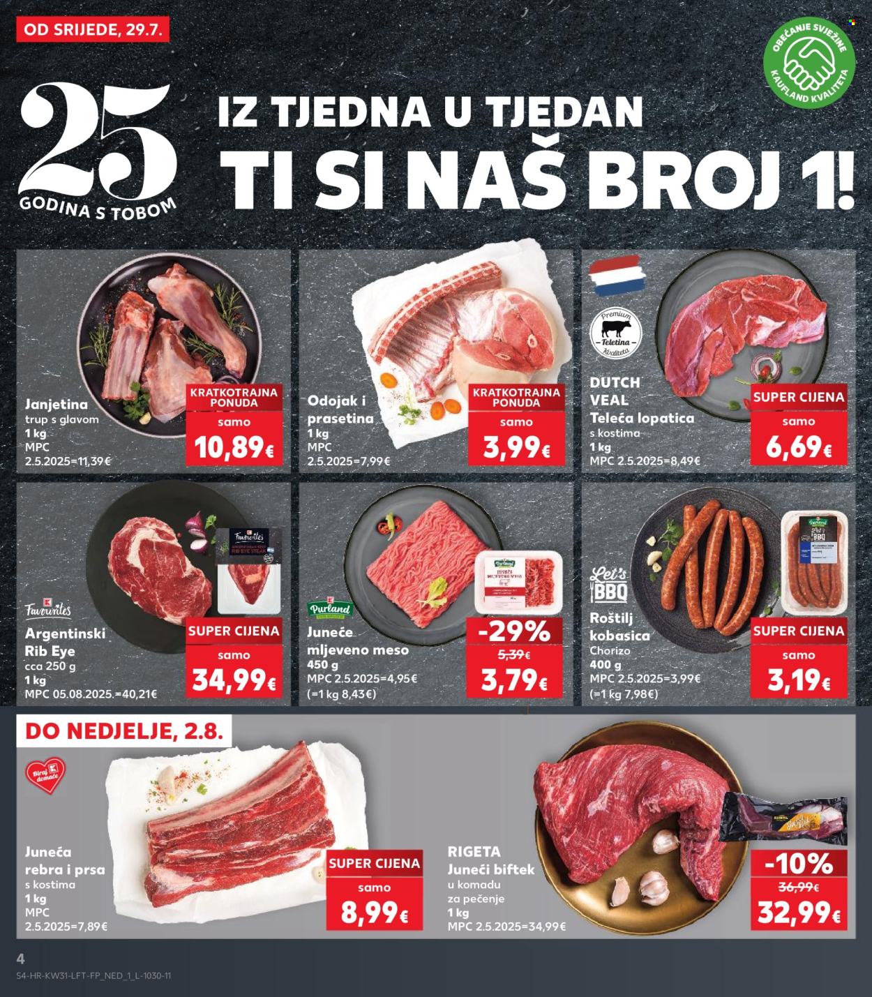 Kaufland katalog - 29.07.2026. - 05.08.2026. Stranica 4