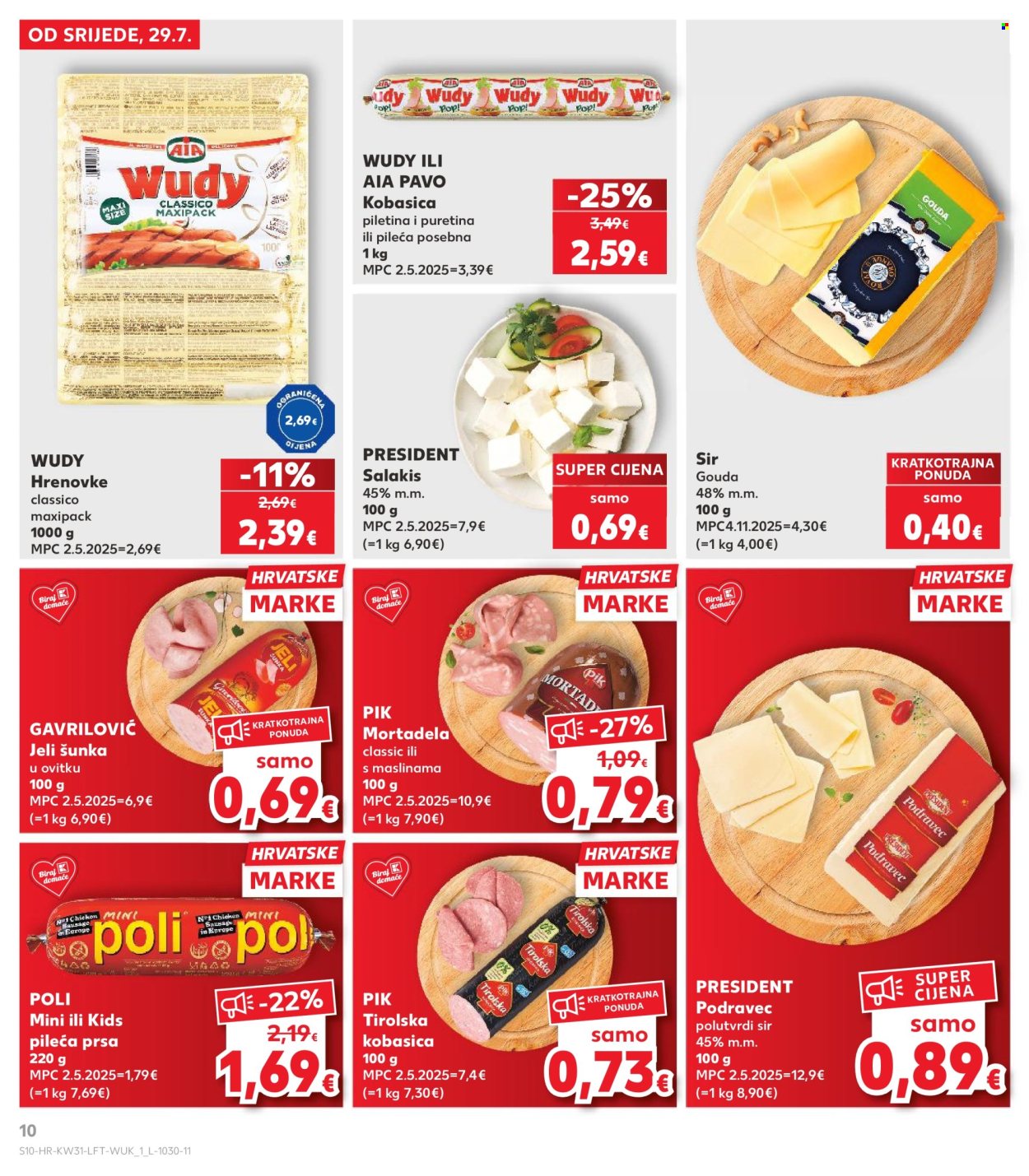 Kaufland katalog - 29.07.2026. - 05.08.2026. Stranica 10