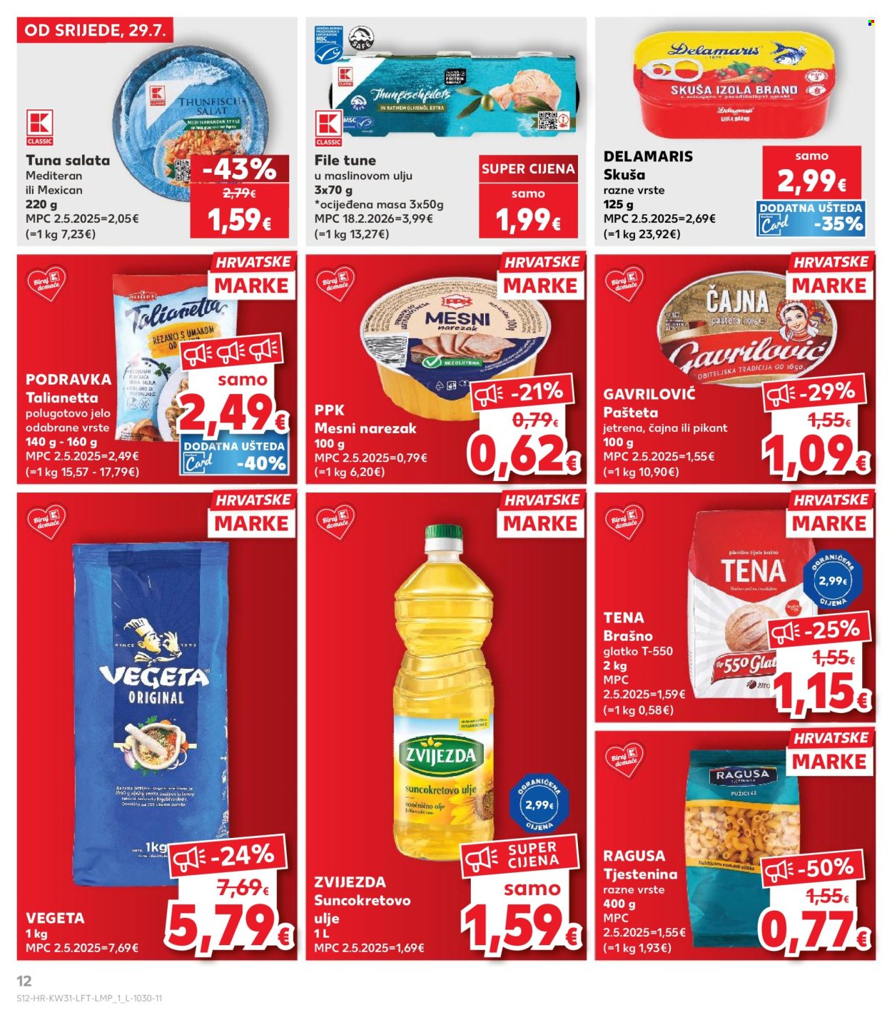Kaufland katalog - 29.07.2026. - 05.08.2026. Stranica 12