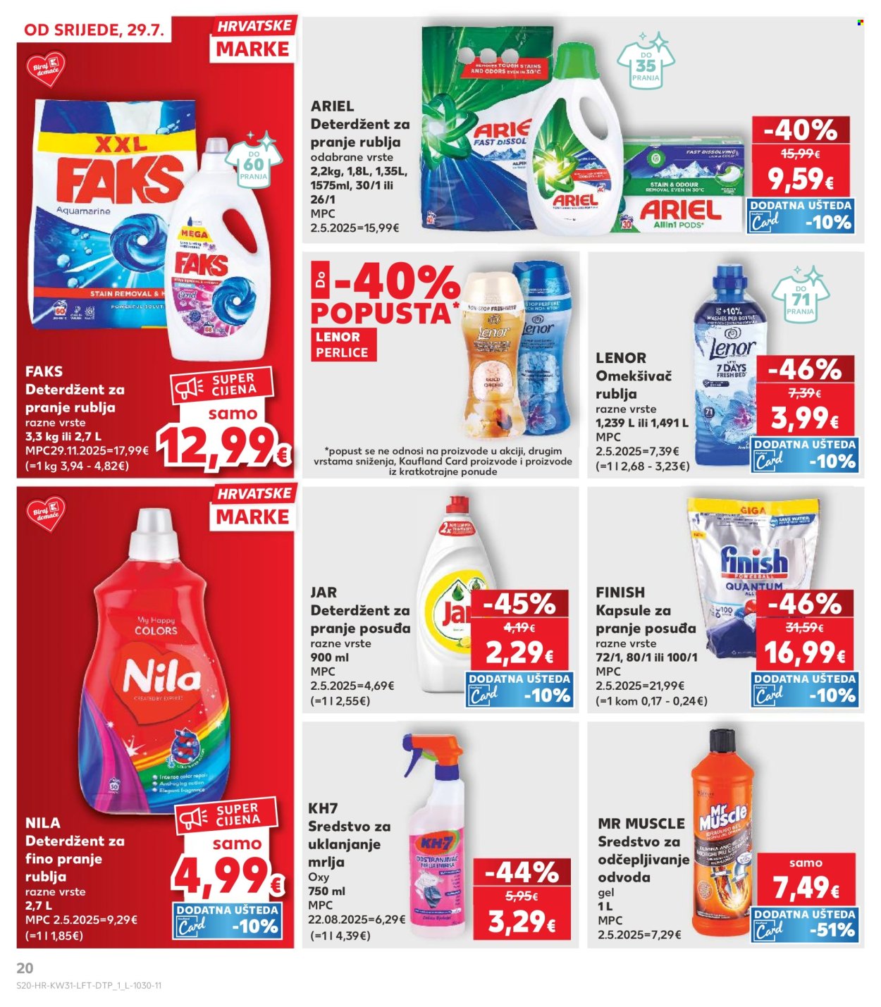 Kaufland katalog - 29.07.2026. - 05.08.2026. Stranica 20