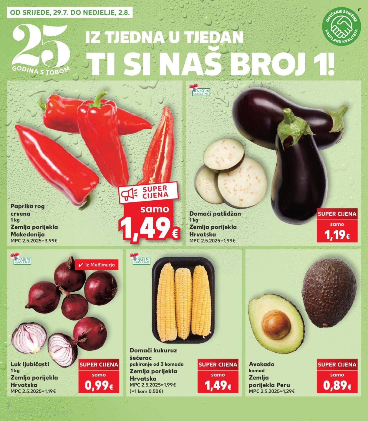 Kaufland katalog - 29.07.2026. - 05.08.2026. Stranica 2