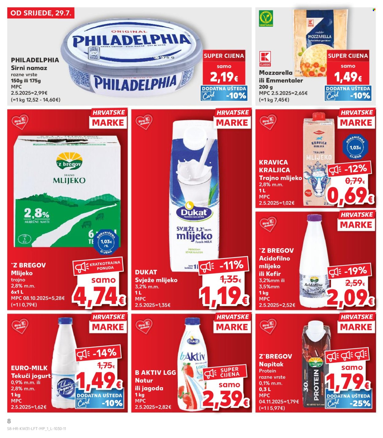 Kaufland katalog - 29.07.2026. - 05.08.2026. Stranica 8