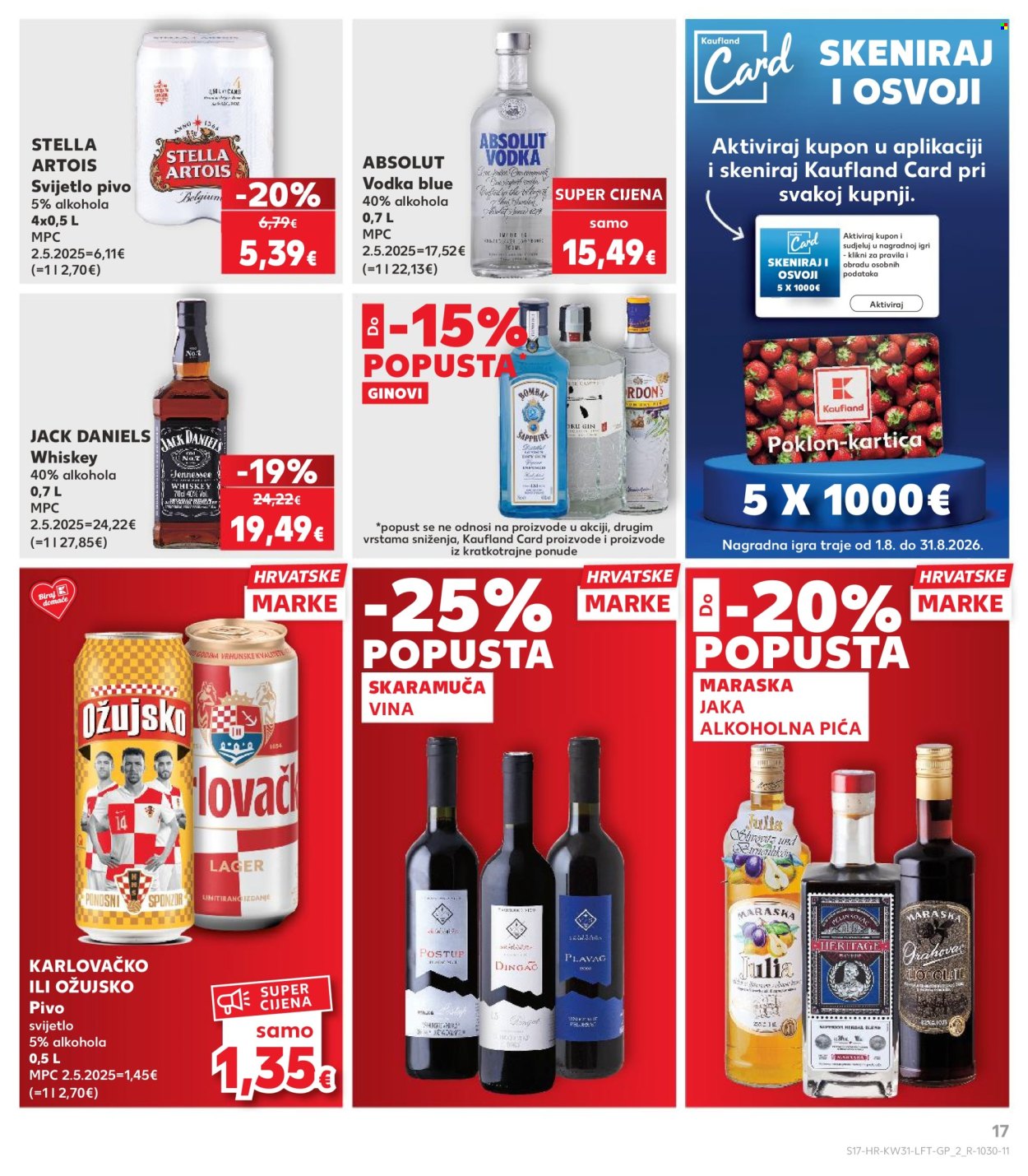 Kaufland katalog - 29.07.2026. - 05.08.2026. Stranica 17
