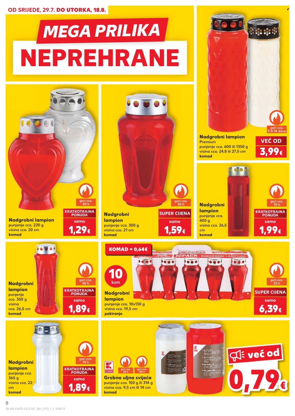 Kaufland katalog - 29.07.2026. - 05.08.2026. Stranica 8