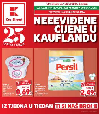 Kaufland katalog - 29.07.2026. - 05.08.2026.