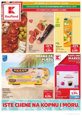 Kaufland katalog - 29.07.2026. - 05.08.2026.