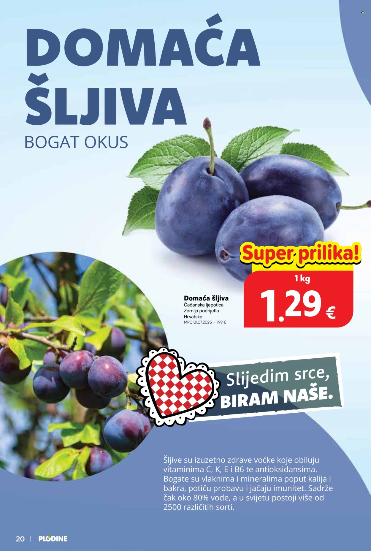 Plodine katalog - 29.07.2026. - 04.08.2026. Stranica 20