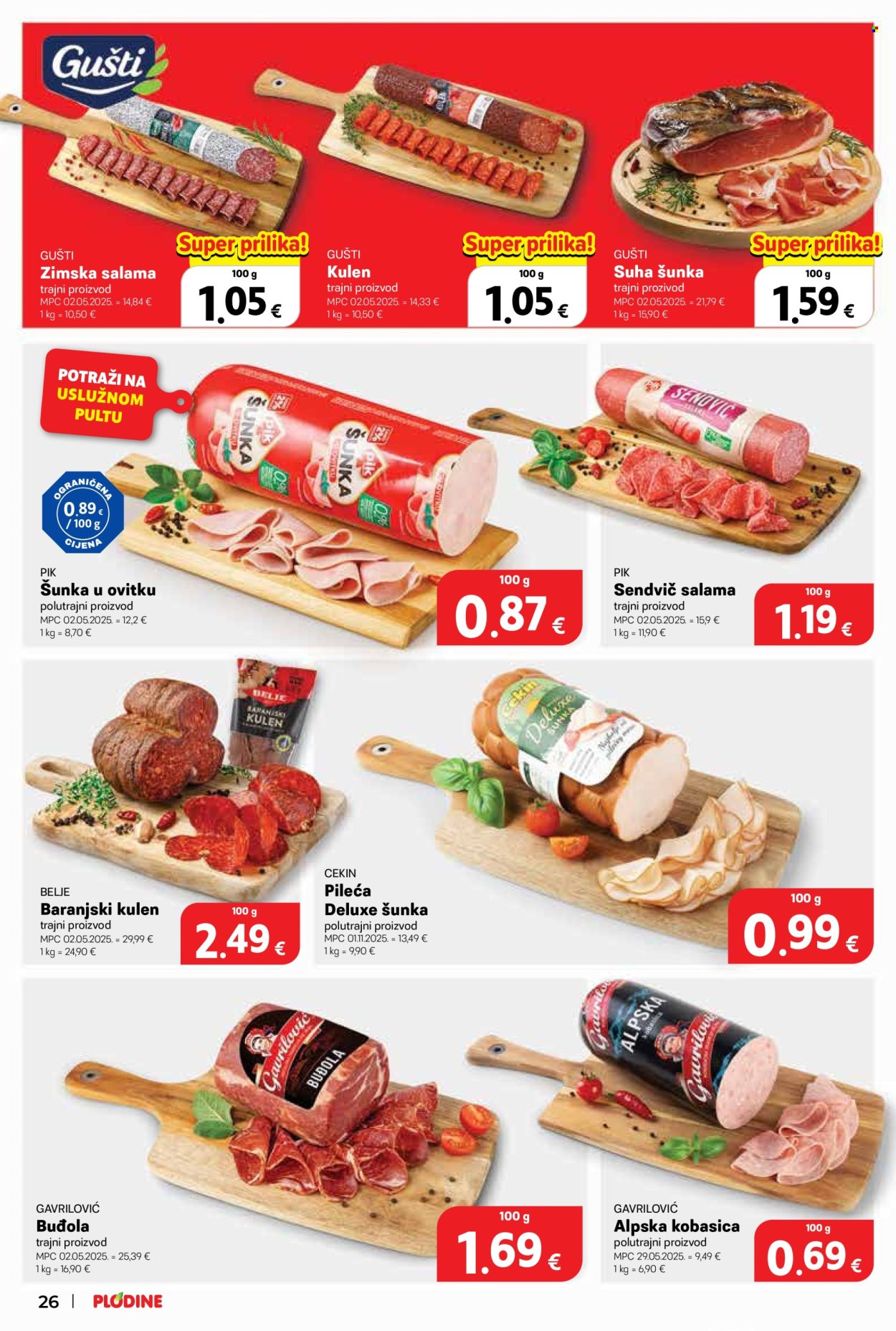 Plodine katalog - 29.07.2026. - 04.08.2026. Stranica 26