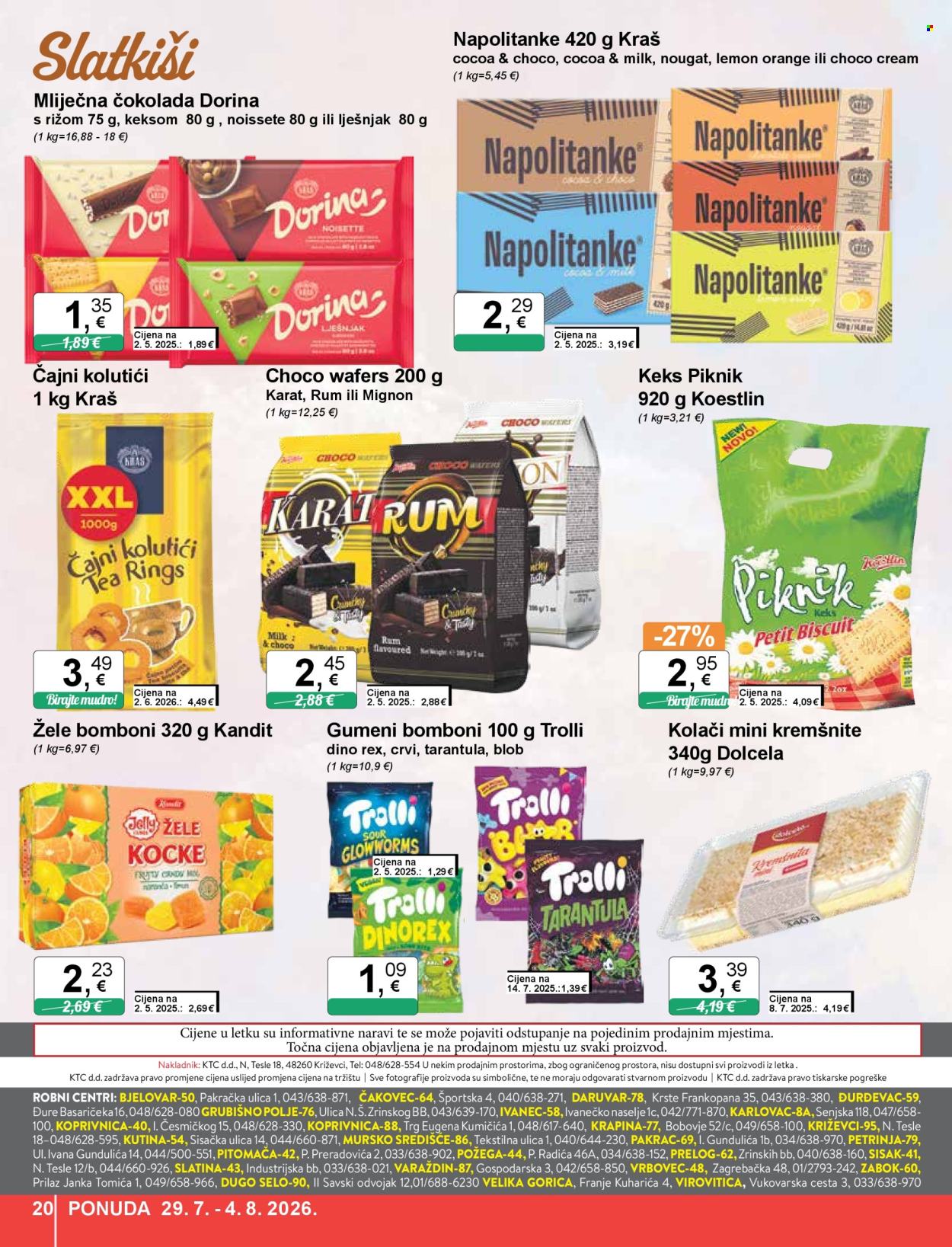 KTC katalog - 29.07.2026. - 04.08.2026. Stranica 20