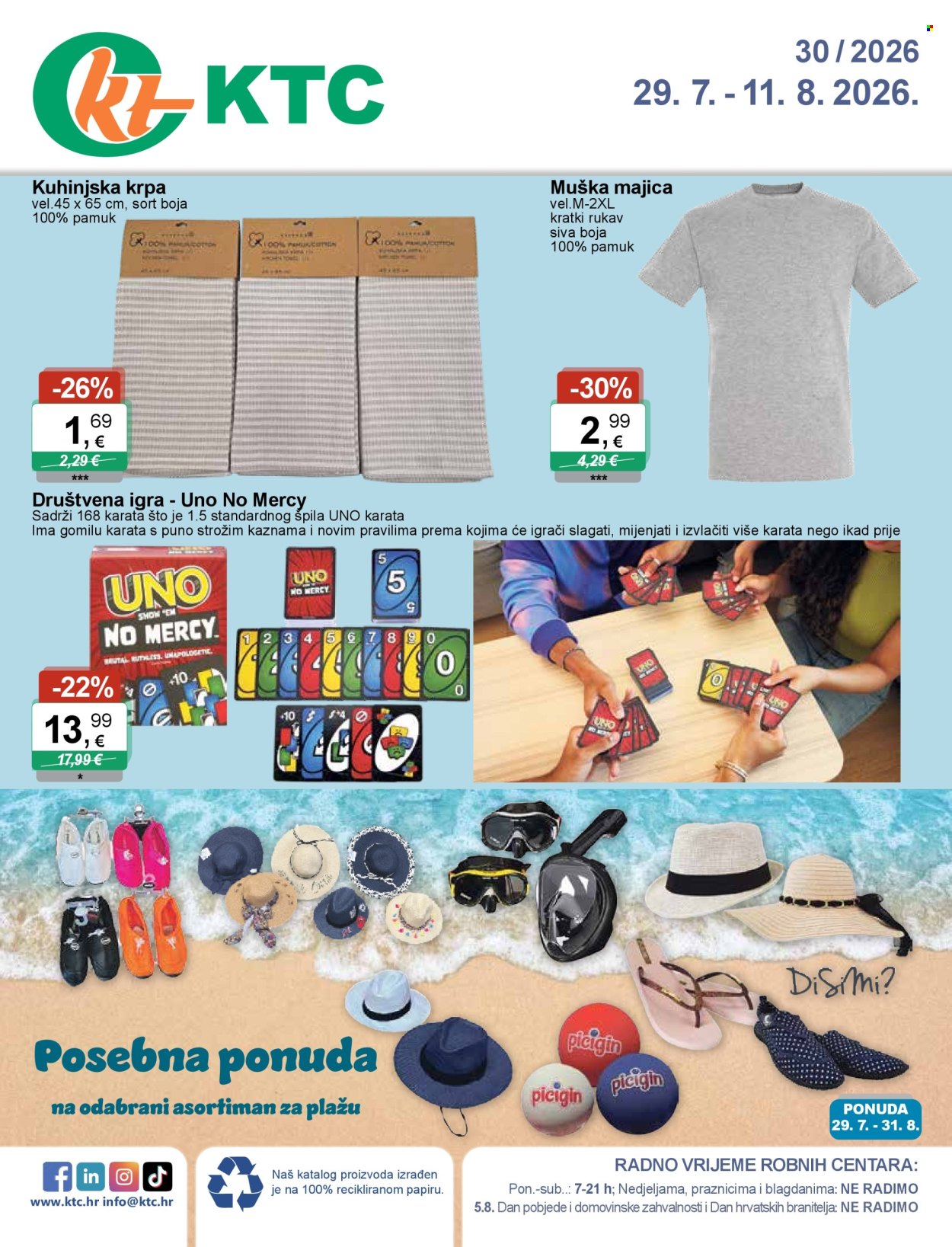 KTC katalog - 29.07.2026. - 11.08.2026. Stranica 1