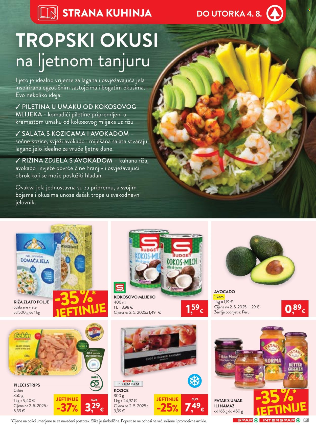 INTERSPAR katalog - 29.07.2026. - 04.08.2026. Stranica 8
