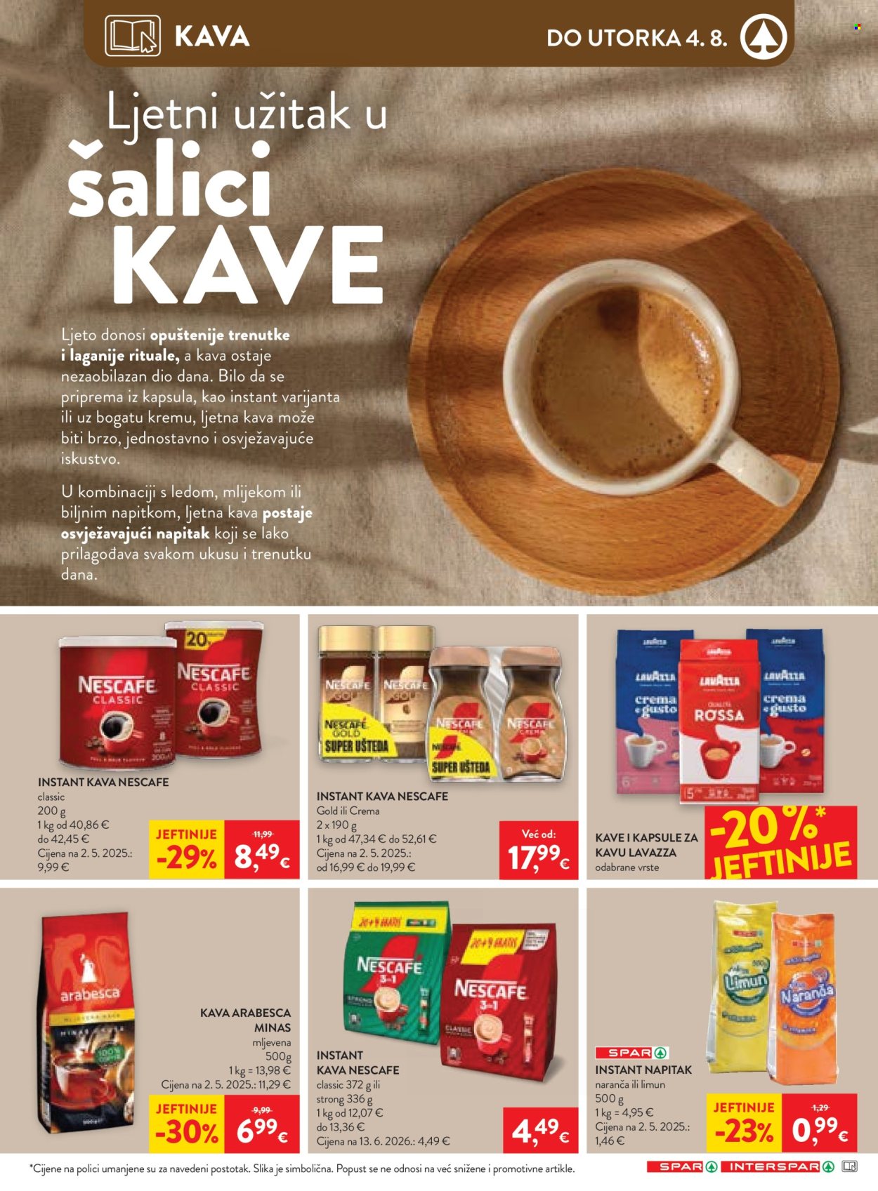 INTERSPAR katalog - 29.07.2026. - 04.08.2026. Stranica 22