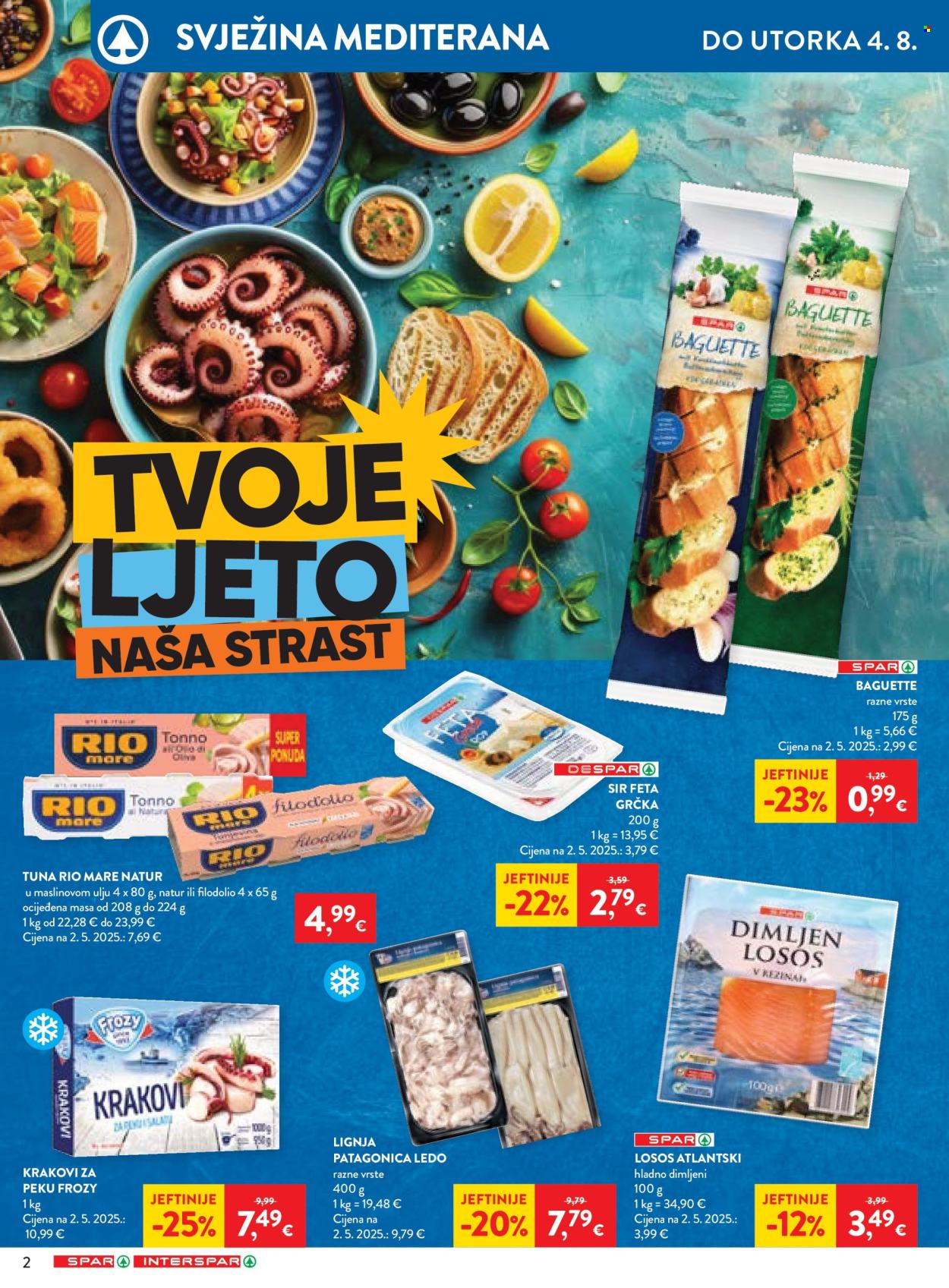 SPAR katalog - 29.07.2026. - 04.08.2026. Stranica 2