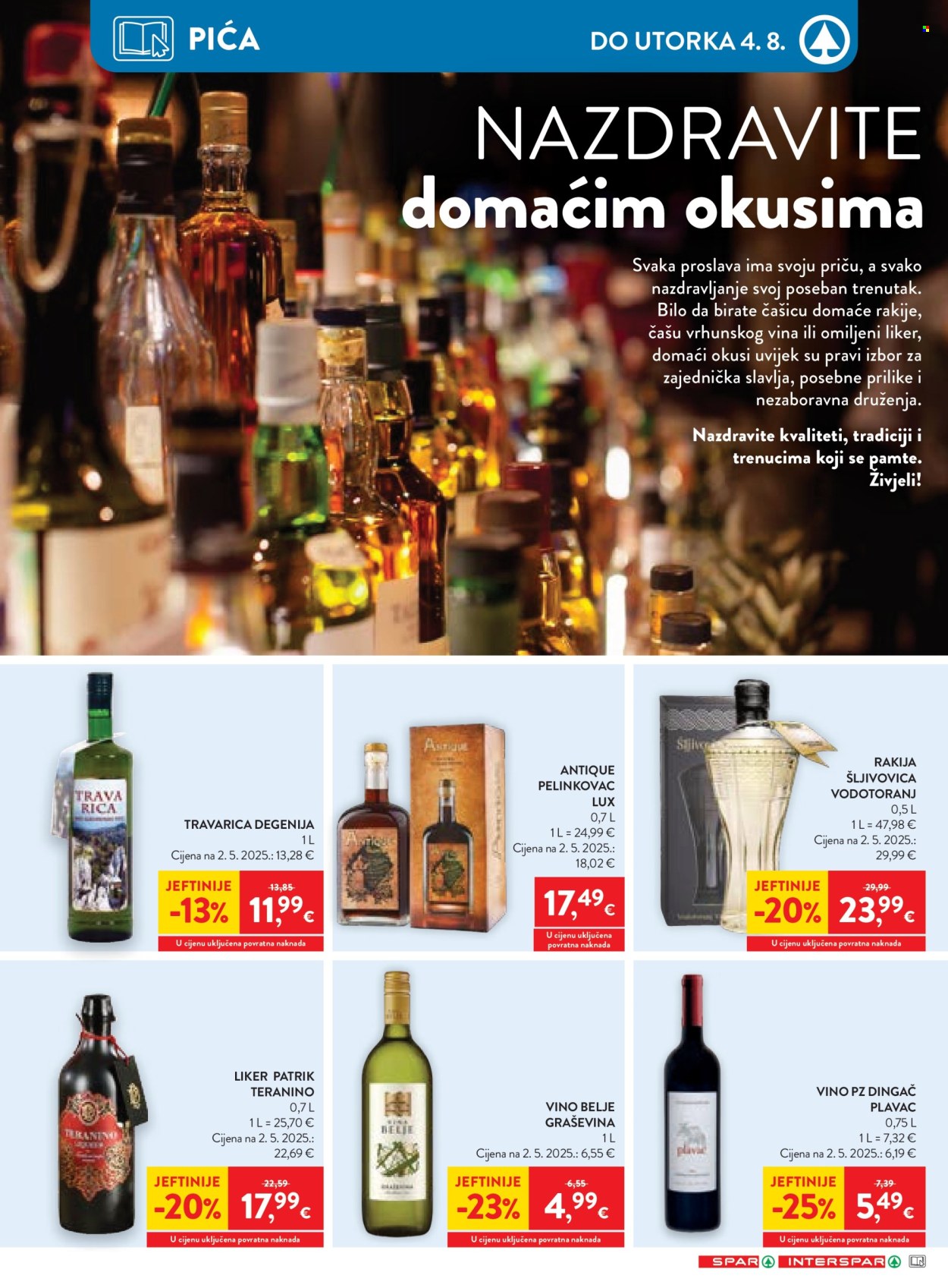 SPAR katalog - 29.07.2026. - 04.08.2026. Stranica 21