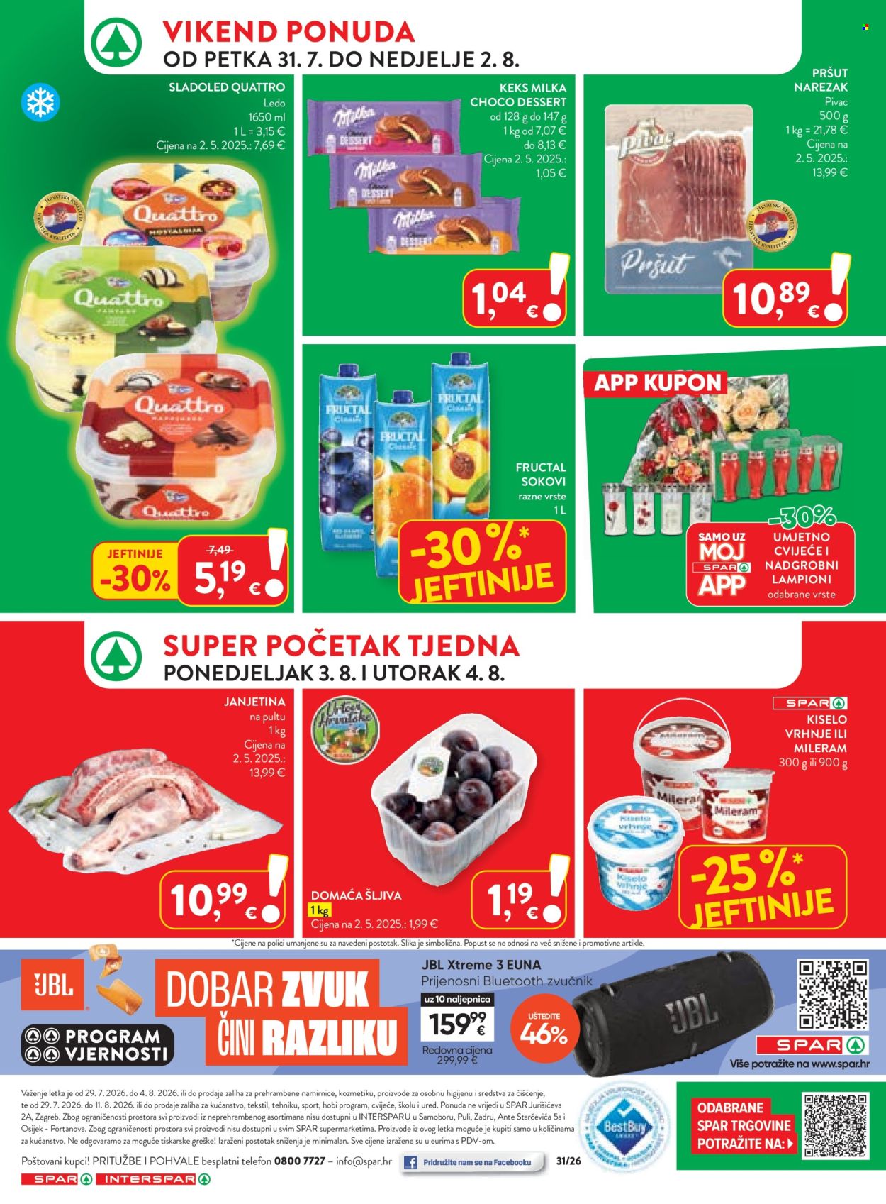 SPAR katalog - 29.07.2026. - 04.08.2026. Stranica 38