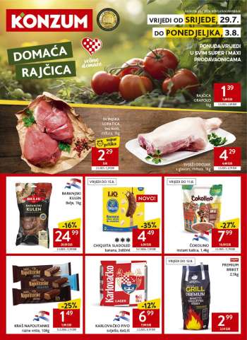 Konzum katalog - 29.07.2026. - 03.08.2026.