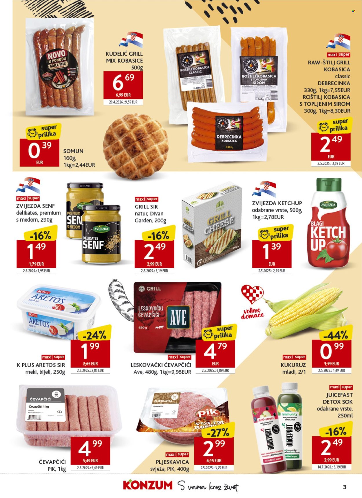 Konzum katalog - 29.07.2026. - 03.08.2026. Stranica 3