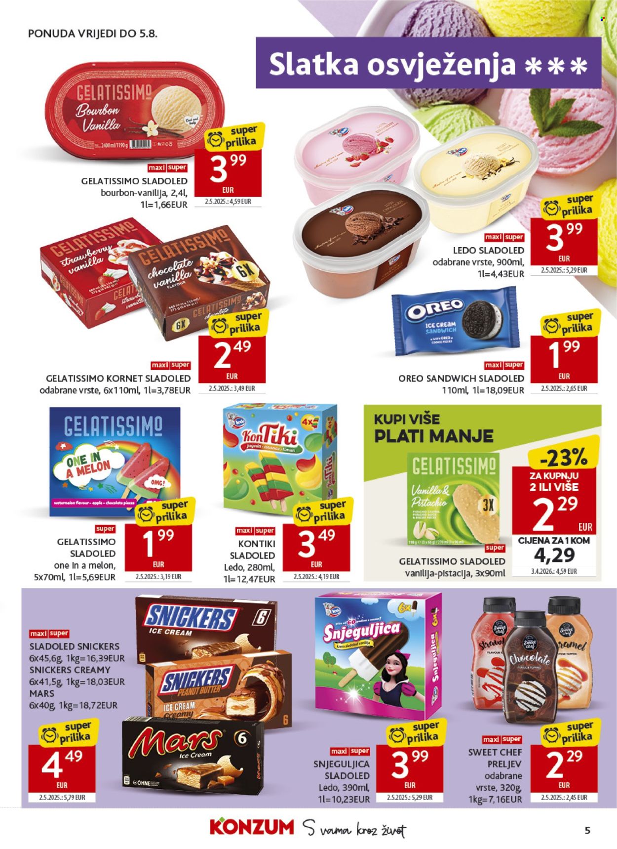 Konzum katalog - 29.07.2026. - 03.08.2026. Stranica 5