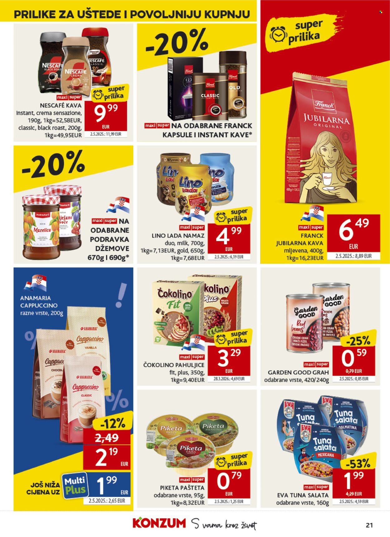 Konzum katalog - 29.07.2026. - 03.08.2026. Stranica 21