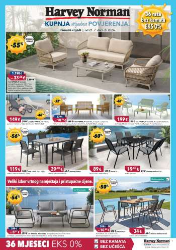 Harvey Norman katalog - 21.07.2026. - 05.08.2026.