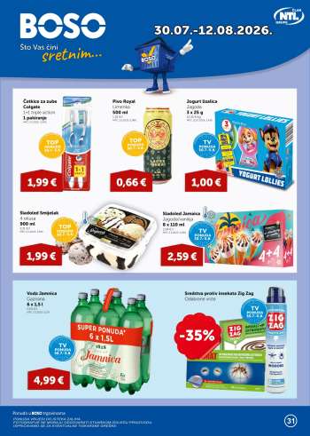 Boso katalog - 30.07.2026. - 12.08.2026.