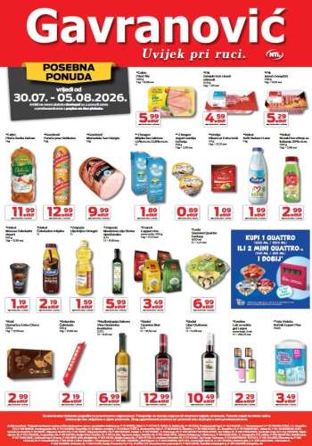 Gavranović katalog - 30.07.2026. - 05.08.2026.