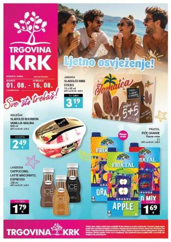Trgovina KRK katalog - 01.08.2026. - 16.08.2026.