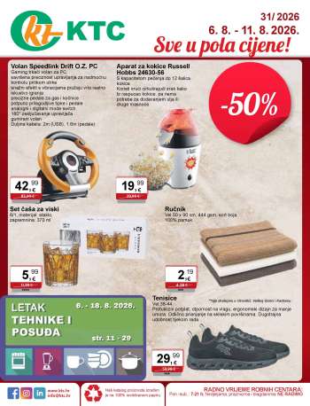 KTC katalog - 06.08.2026. - 11.08.2026.