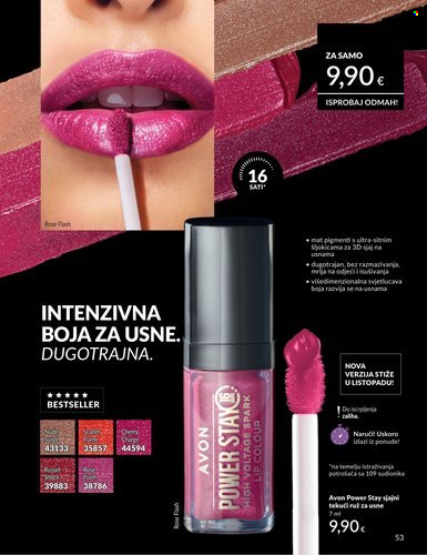 Leták Avon - 1.8.2026 - 31.8.2026. Strana 53
