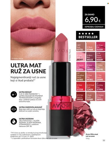 Leták Avon - 1.8.2026 - 31.8.2026. Strana 55