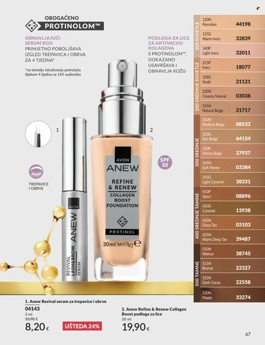 Leták Avon - 1.8.2026 - 31.8.2026. Strana 67