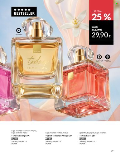 Leták Avon - 1.8.2026 - 31.8.2026. Strana 69