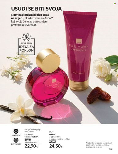 Leták Avon - 1.8.2026 - 31.8.2026. Strana 73