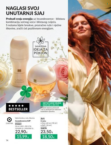 Leták Avon - 1.8.2026 - 31.8.2026. Strana 74